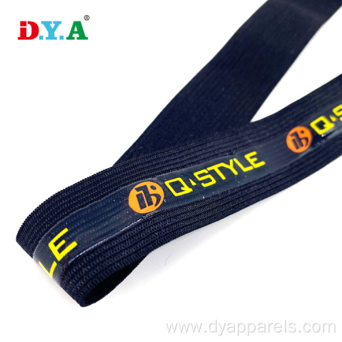 PolyesterRubber Knitted Elastic Silicone Gripper Elastic